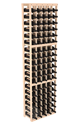 картинка Стеллаж для вина - 5 стоек, на 90 бутылок (62смх195смх30см) от магазина Полка Вин+