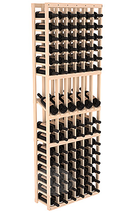 картинка Стеллаж с дисплеем - 6 стоек, 90 бутылок (74смх195смх30см) от магазина Полка Вин+