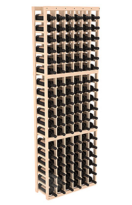 картинка Стеллаж для вина - 6 стоек, на 108 бутылок (74смх195смх30см) от магазина Полка Вин+