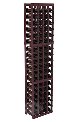 картинка Стеллаж для вина  для вина - 4 стойки, на 72 бутылки (50смх195смх30см), Бургундия от магазина Полка Вин+
