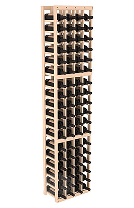 картинка Стеллаж для вина  для вина - 4 стойки, на 72 бутылки (50смх195смх30см) от магазина Полка Вин+