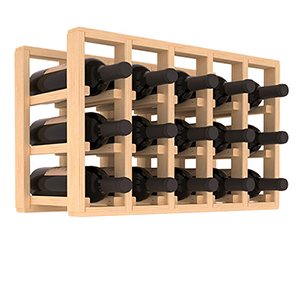 картинка Настольный стеллаж для вина  - 5 стоек, 15 бутылок (62смх38смх30см) от магазина Полка Вин+