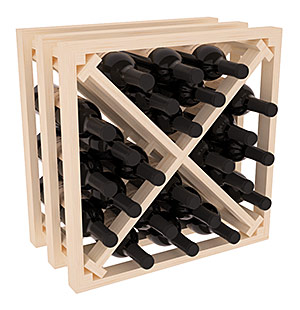 картинка Полка - решетка Х-Куб на 24 бутылки (50х50х30) от магазина Полка Вин+